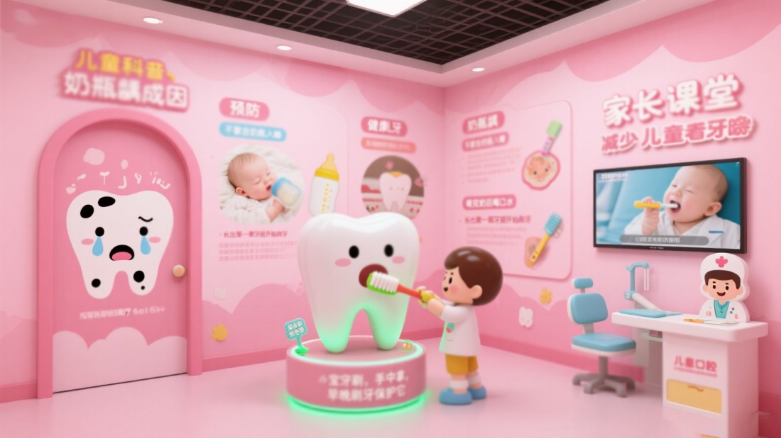 口腔健康體驗館，口腔科普教育基地